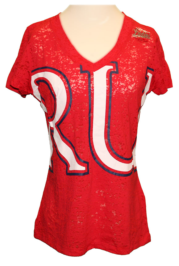 NCAA RU Radford University Highlanders Women's Scoop Neck Tee